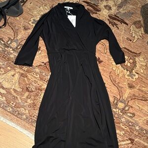 NWT Max Mara Nadia Black Dress with Belt